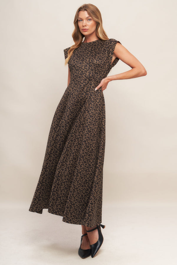 urban-jungle-glam-sueded-knit-midi-dress Sophia's StyleDRESSES-1